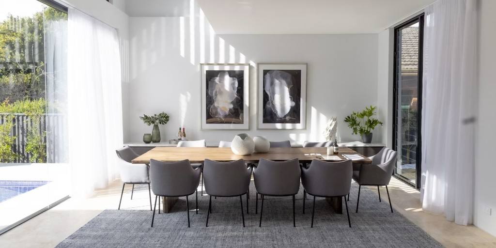 Comedor moderno con diseño contemporáneo